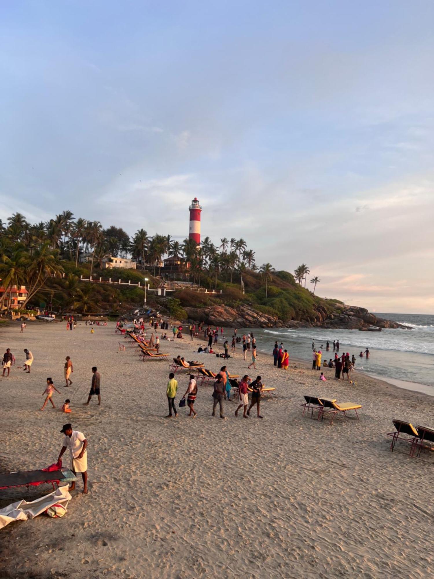 Buddha Beach Hotel Kovalam Luaran gambar